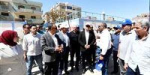 وزير الإسكان ومحافظ المنيا يتفقدان محطة معالجة صرف صحي برطباط بمركز مغاغة ضمن المبادرة الرئاسية "حياة كريمة" - هرم مصر