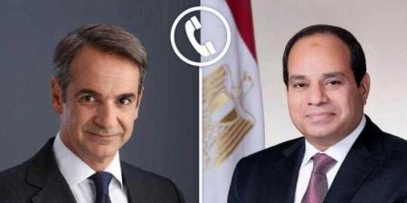 الرئيس السيسى ورئيس وزراء اليونان يؤكدان أهمية تشكيل حكومة ليبية جديدة موحدة - هرم مصر