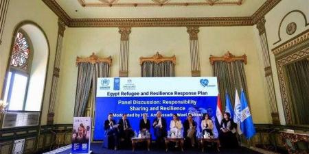 الهلال الأحمر المصري يشارك في إطلاق خطة الاستجابة للاجئين وتعزيز القدرة على الصمود في مصر لعام 2025 - هرم مصر