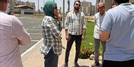 رئيس جهاز الشيخ زايد تتفقد مشروع "جنة 4" السكني لمتابعة معدلات التنفيذ والاستعداد للتسليم - هرم مصر