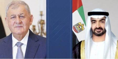 رئيسا الإمارات والعراق يبحثان هاتفيا تطورات المنطقة ويؤكدان أهمية حفظ استقرارها - هرم مصر