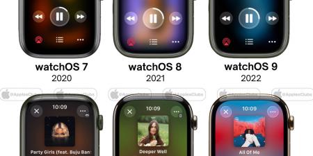تطور Apple Music على Apple Watch: من watchOS 7 إلى watchOS 26 - هرم مصر