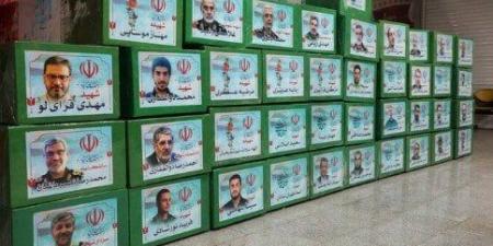 طهران تشيع جثامين ضحايا الحرب الإيرانية الإسرائيلية بحضور الرئيس برشكيان - هرم مصر