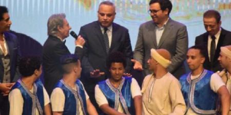 لؤي ومصطفى شوقي يتألقان في احتفالية ذكرى 30 يونيو - هرم مصر
