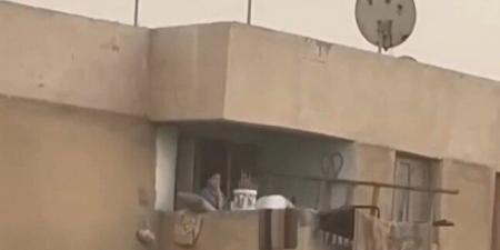 فيديو هزّ السوشيال ميديا.. أب يضرب نجله بوحشية داخل «بلكونة» بالشرقية - هرم مصر