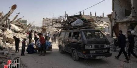 استشهاد 21 فلسطينيا في قصف للاحتلال على جباليا وخان يونس - هرم مصر