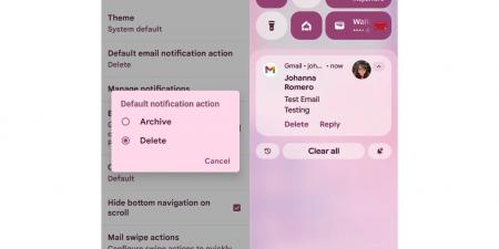 تعديل صغير فى Gmail على أندرويد يجعل التعامل مع البريد الإلكتروني أسهل - هرم مصر