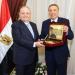 رئيس المحكمة الدستورية يهنئ رئيس مجلس الدولة بتولي مهام منصبه - هرم مصر