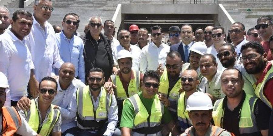 تعرف علي موعد افتتاح ستاد النادي المصري - هرم مصر