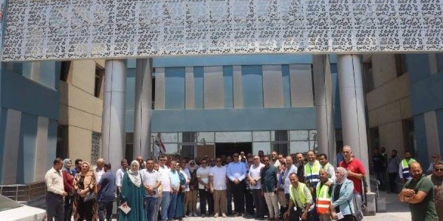 تمهيدا لافتتاحه قريبا.. محافظ القليوبية يتفقد مستشفى طوخ المركزي - هرم مصر