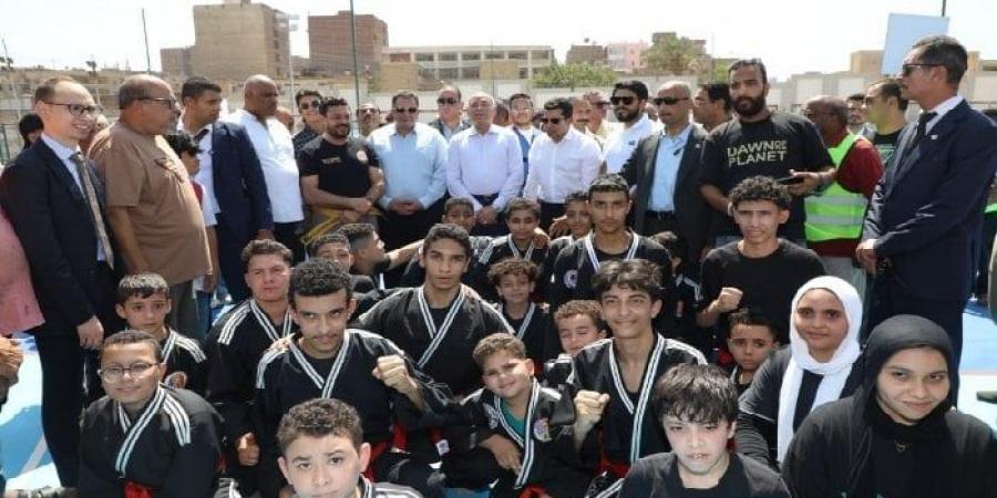 وزير الشباب ومحافظ القاهرة يفتتحان عدداً من المنشآت الرياضية الجديدة بالساحل - هرم مصر
