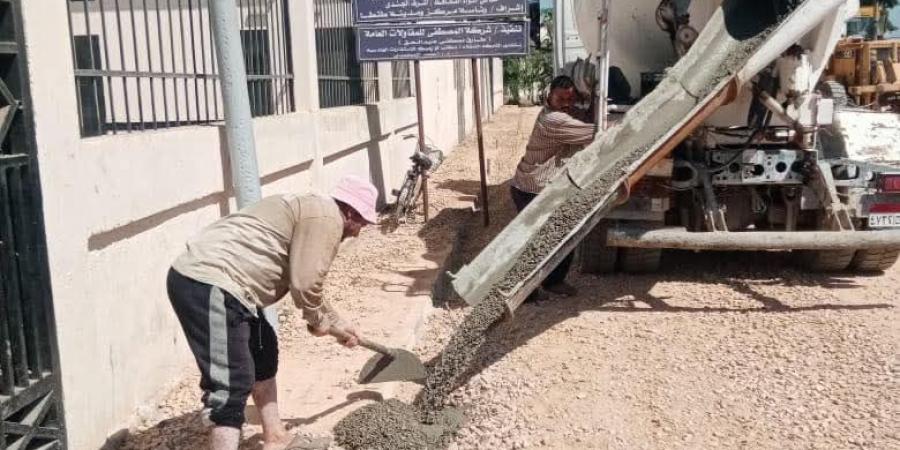 تطوير طريق سكة الوسط بالغربية لتحقيق السلامة المرورية - هرم مصر