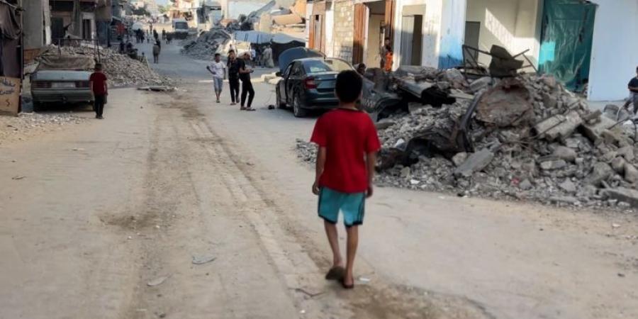 من شدة الجوع.. محمد أكل الرمل بدل الخبز في غزة - هرم مصر