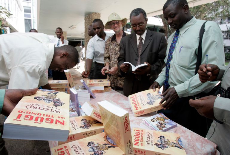 Students and staff buy the newly launched book