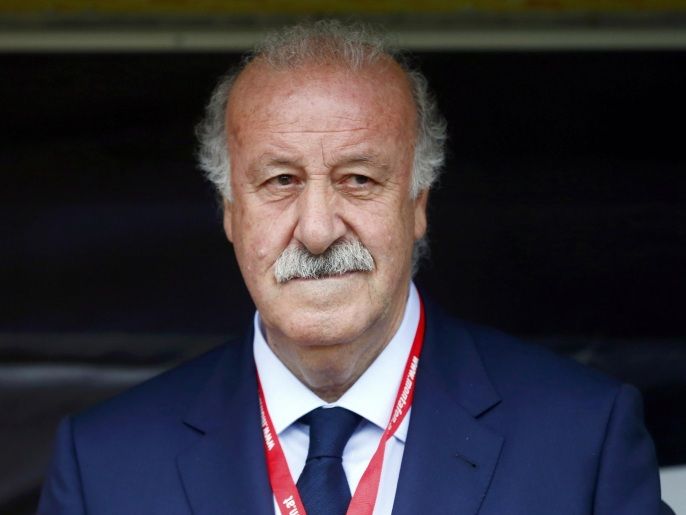 Football Soccer - Spain v Bosnia and Herzegovina - International Friendly - St. Gallen, Switzerland - 29/05/16. Spain's coach Vicente del Bosque REUTERS/Arnd Wiegmann