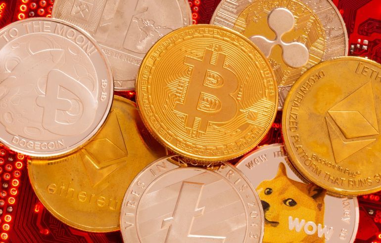 العملات المشفرة هي نوع من العملات المتاحة على شكل رقمي وليس لها وجود مادي