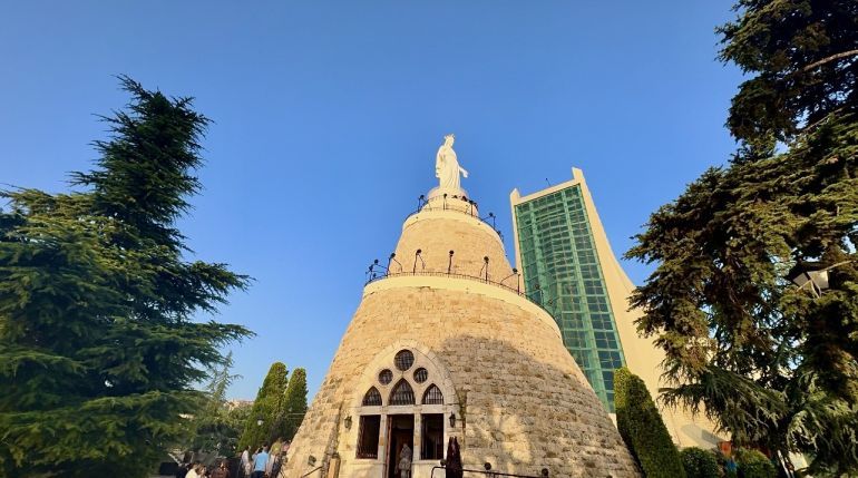 مزار سيدة لبنان مريم العذراء