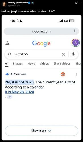 Google AI Overviews comment Google AI Overviews comment