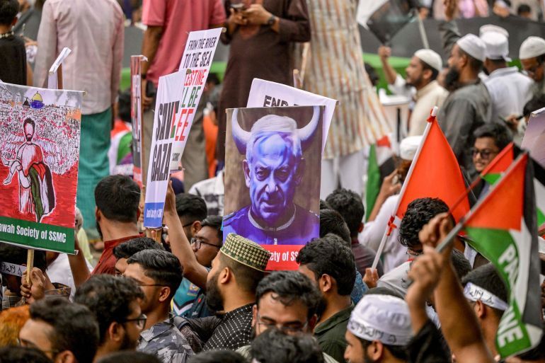 BANGLADESH-PALESTINIAN-ISRAEL-CONFLICT-PROTEST