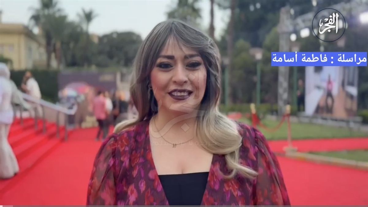 الفنانة هند عاكف خلال حوارها مع مراسلة الفجر فاطمة أسامة