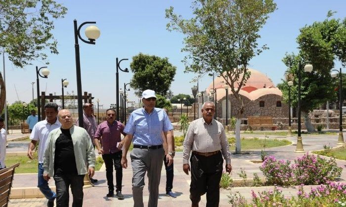 محافظ أسوان يتابع جاهزية 140 حديقة عامة استعدادًا لعيد الأضحى محافظ أسوان يتابع جاهزية 140 حديقة عامة استعدادًا لعيد الأضحى