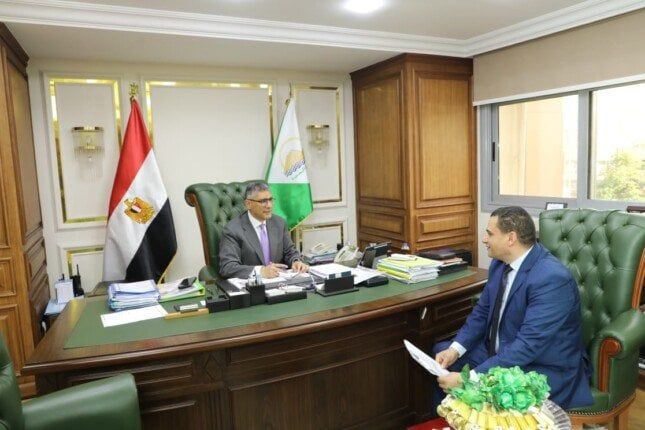 محافظ الجيزة يتابع استعدادات مديرية التموين خلال إجازة عيد الأضحى المبارك محافظ الجيزة يتابع استعدادات مديرية التموين خلال إجازة عيد الأضحى المبارك