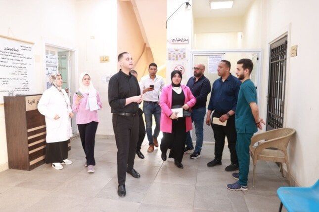 فى جولة مفاجئة.. نائب وزير الصحة يتفقد مركز رعاية الامومة والطفولة بمصر القديمة فى جولة مفاجئة.. نائب وزير الصحة يتفقد مركز رعاية الامومة والطفولة بمصر القديمة