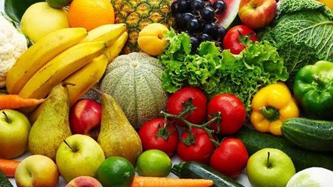 الخضراوات والفواكه
