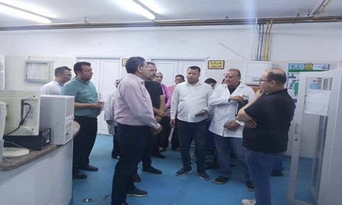رئيس الطب العلاجي يتفقد مجمع مستشفيات منوف رئيس الطب العلاجي يتفقد مجمع مستشفيات منوف