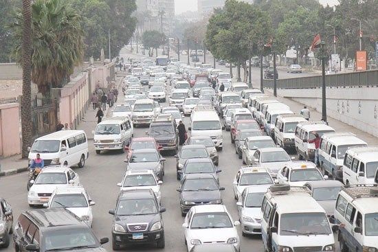 اعرف طريقك.. تباطؤ حركة السيارات على أغلب ميادين وشوارع القاهرة والجيزة اعرف طريقك.. تباطؤ حركة السيارات على أغلب ميادين وشوارع القاهرة والجيزة