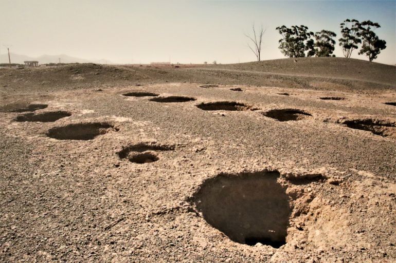 عبد الغني بلوط_ خطارات ضواحي مراكش _ مصدر الصورة الباحثة بلقزيز، اذن باستعمالها