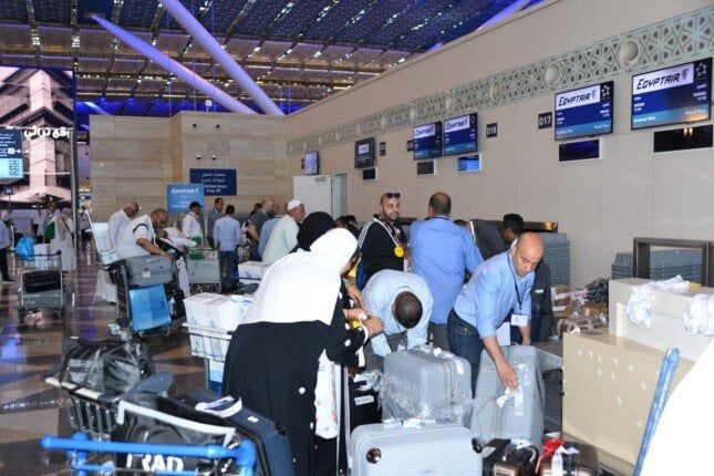مصر للطيران تسير 19 رحلة جوية غدًا لعودة حجاج بيت الله الحرام مصر للطيران تسير 19 رحلة جوية غدًا لعودة حجاج بيت الله الحرام