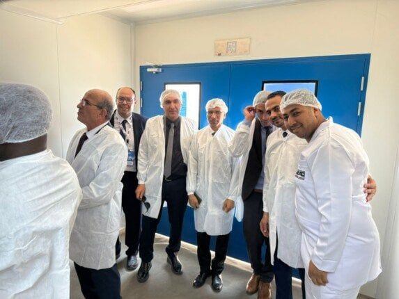 افتتاح إحدى شركات إنتاج وتصنيع اللقاحات البيطرية