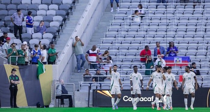 المنتخب السعودي يفتتح مشواره في الكأس الذهبية بالفوز على هايتي المنتخب السعودي يفتتح مشواره في الكأس الذهبية بالفوز على هايتي
