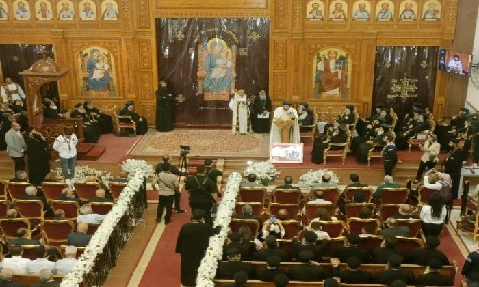 برج العرب تحتفل بتجليس الأنبا مينا أول أسقف لإيبارشيتها الجديدة برج العرب تحتفل بتجليس الأنبا مينا أول أسقف لإيبارشيتها الجديدة