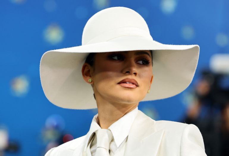 NEW YORK, NEW YORK - MAY 05: Zendaya attends the 2025 Met Gala Celebrating