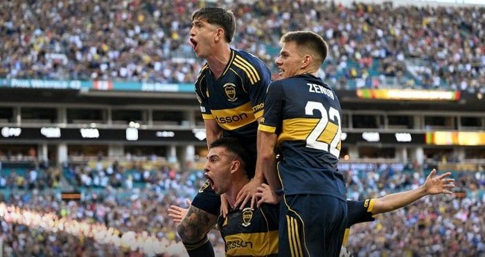 كأس العالم للأندية.. بوكا جونيورز يقدم على بنفيكا في الشوط الأول «فيديو» كأس العالم للأندية.. بوكا جونيورز يقدم على بنفيكا في الشوط الأول «فيديو»