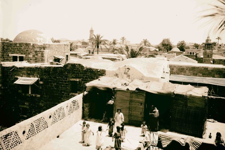 City of Gaza. 1898, Gaza Strip, Middle East, Gaza. (Photo by: Sepia Times/Universal Images Group via Getty Images)