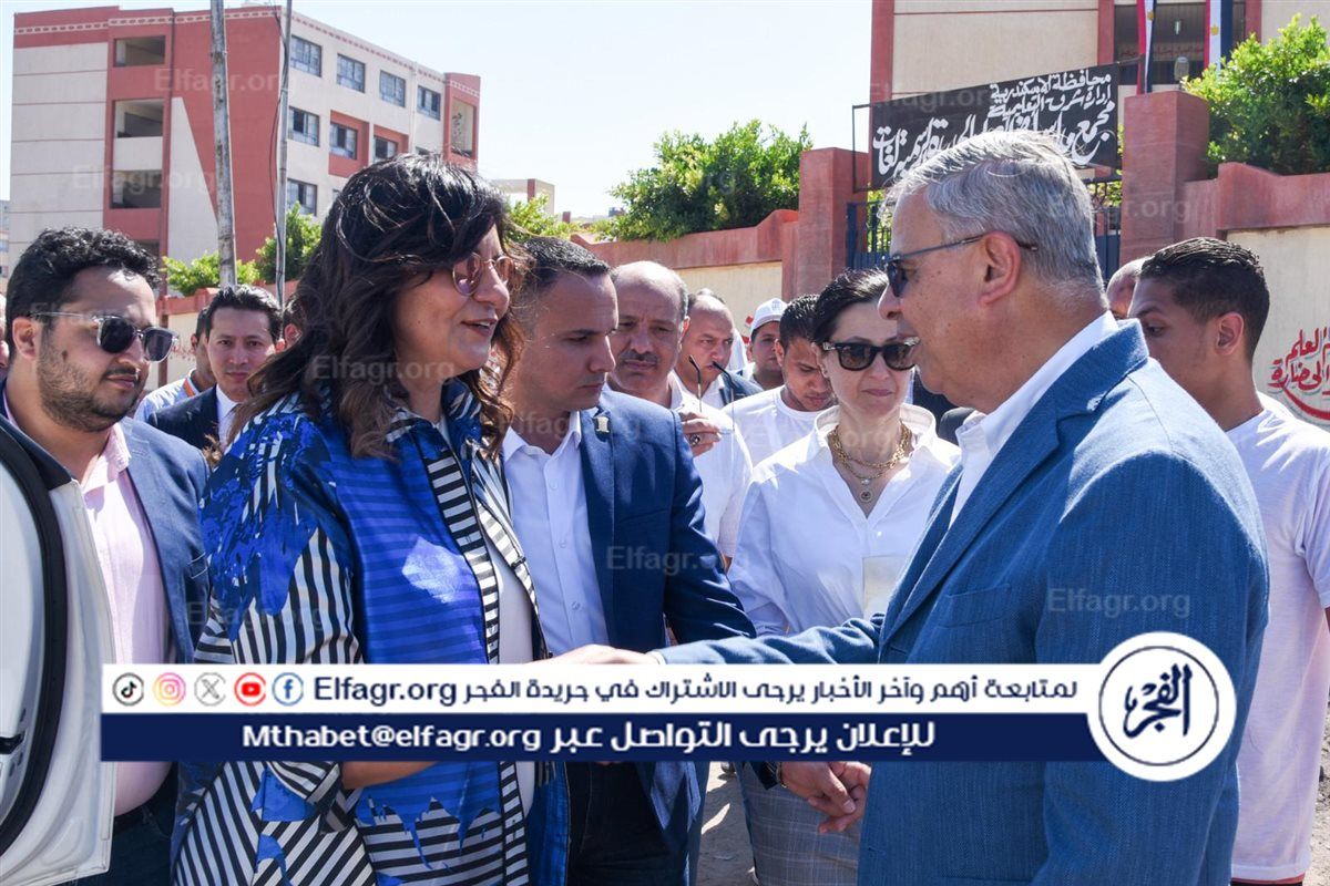 محافظ الإسكندرية ورئيس الأمانة الفنية للتحالف الوطني للعمل الأهلي التنموي