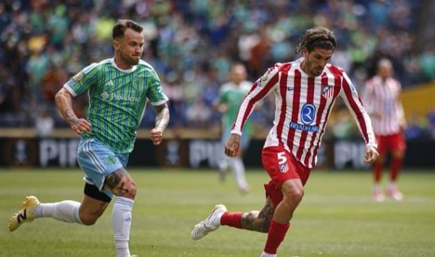 أتلتيكو مدريد يهزم سياتل وينعش آماله في بلوغ دور الـ16 بكأس العالم للأندية أتلتيكو مدريد يهزم سياتل وينعش آماله في بلوغ دور الـ16 بكأس العالم للأندية