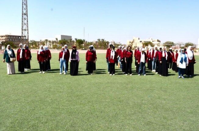600 تيشيرت من إنتاج طالبات «اقتصاد منزلي» لبرنامج التربية الوطنية بجامعة حلوان 600 تيشيرت من إنتاج طالبات «اقتصاد منزلي» لبرنامج التربية الوطنية بجامعة حلوان