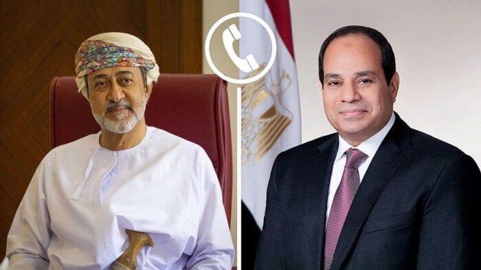 الرئيس السيسي يؤكد لسلطان عمان أهمية وقف التصعيد الجاري بين إسرائيل وإيران الرئيس السيسي يؤكد لسلطان عمان أهمية وقف التصعيد الجاري بين إسرائيل وإيران
