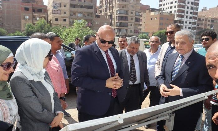 محافظ القليوبية يتفقد مكتبة مصر العامة في شبرا الخيمة محافظ القليوبية يتفقد مكتبة مصر العامة في شبرا الخيمة