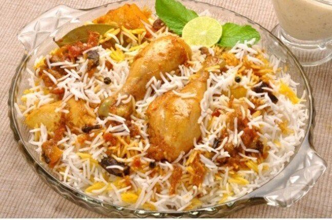 طريقة عمل صينية برياني بالدجاج