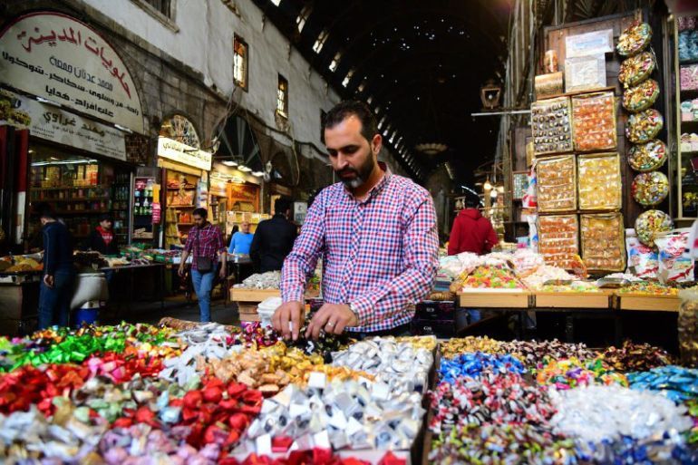 سوق البزورية في دمشق