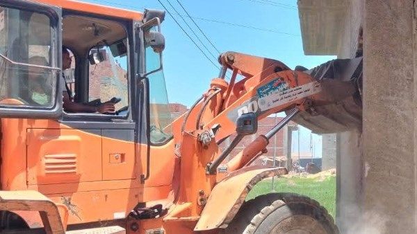 حملة مكبرة لإزالة التعديات في كفر الشيخ .. صور حملة مكبرة لإزالة التعديات في كفر الشيخ .. صور