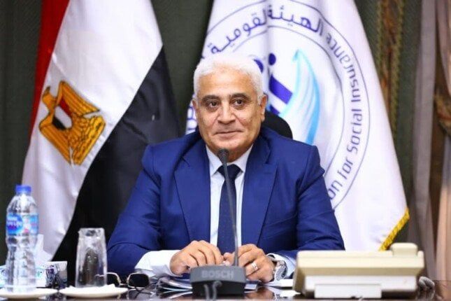 رئيس الهيئة القومية للتأمين الاجتماعي يشكر الرئيس السيسي لـ زيادة المعاشات%15 رئيس الهيئة القومية للتأمين الاجتماعي يشكر الرئيس السيسي لـ زيادة المعاشات%15