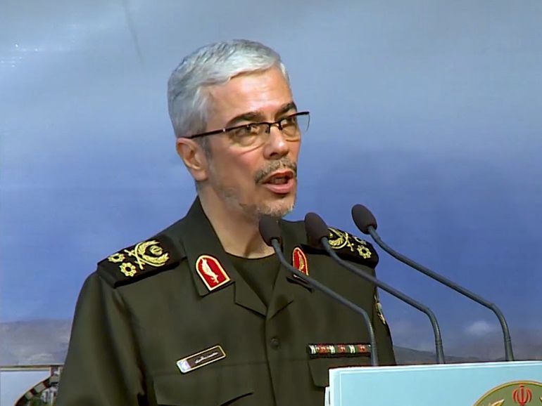 رئيس الأركان الإيراني اللواء محمد باقري