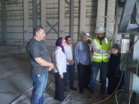 رئيسة المصرية لنقل الكهرباء تتابع ميدانياً مشروع الربط الكهربائي المصري ـ السعودي بطابا رئيسة المصرية لنقل الكهرباء تتابع ميدانياً مشروع الربط الكهربائي المصري ـ السعودي بطابا