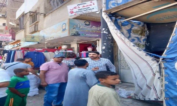 حملات مكبرة لإزالة العشوائيات و«شوادر الفاكهة» المخالفة بنجع حمادي حملات مكبرة لإزالة العشوائيات و«شوادر الفاكهة» المخالفة بنجع حمادي